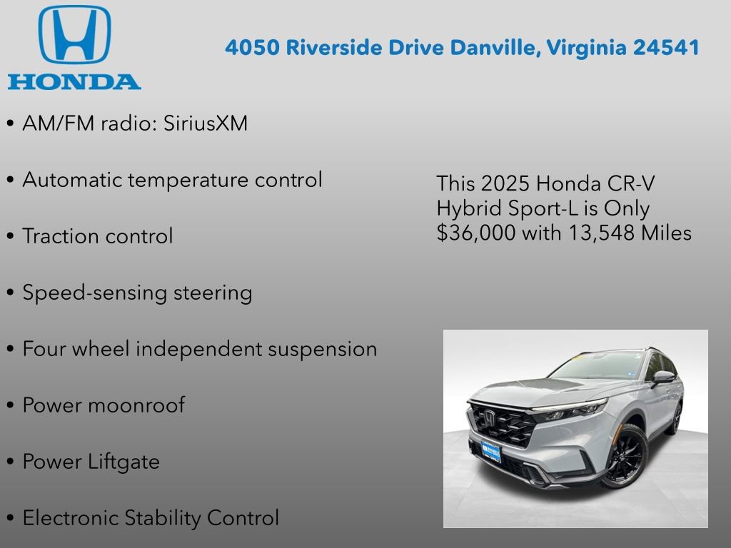 Used 2025 Honda CR-V Sport-L image 17