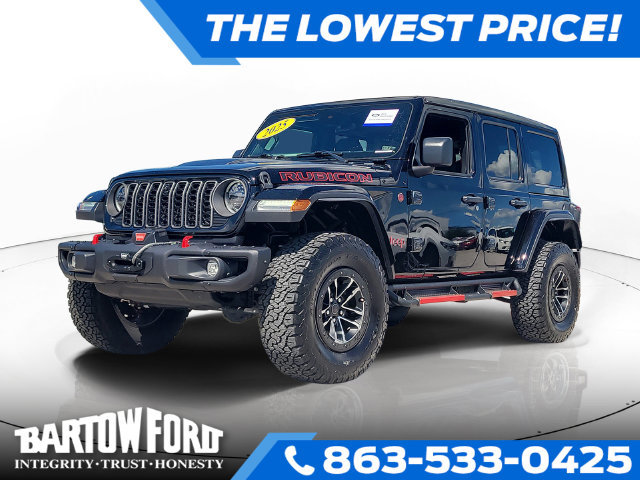 Used 2025 Jeep Wrangler Unlimited Rubicon AWD/4WD image 1
