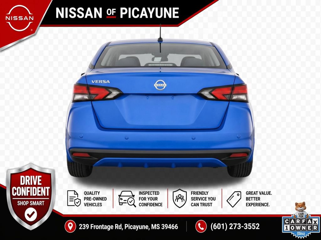Certified 2023 Nissan Versa S w/ Trunk Package FWD image 4