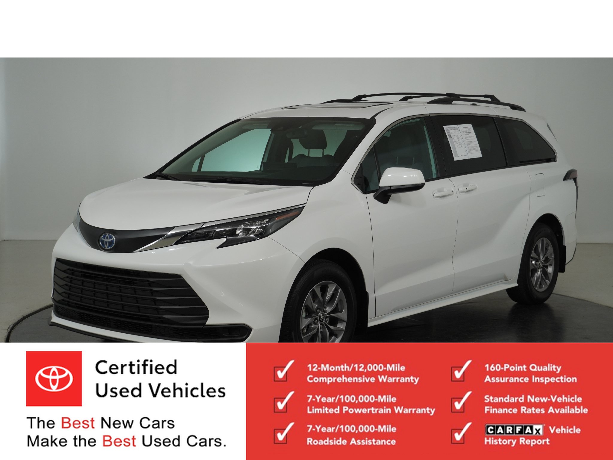Certified 2025 Toyota Sienna LE w/ LE Plus Package FWD image 7