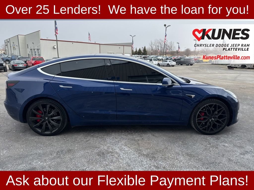 Used 2020 Tesla Model 3 Performance AWD/4WD image 2