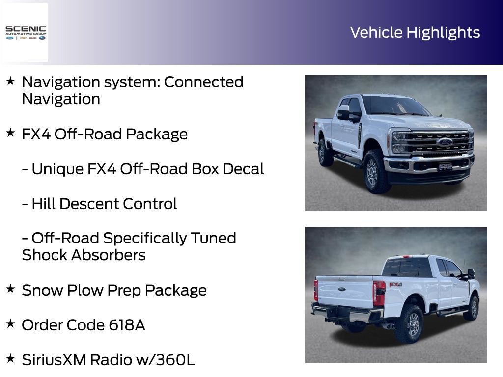 Used 2023 Ford F350 Lariat w/ FX4 Off-Road Package AWD/4WD image 5