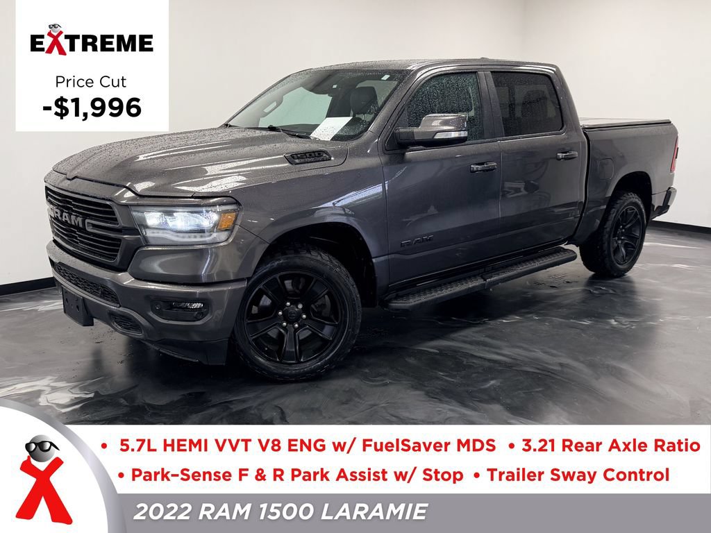 Used 2022 RAM 1500 Sport w/ Rebel Level 2 Equipment Group AWD/4WD video 1