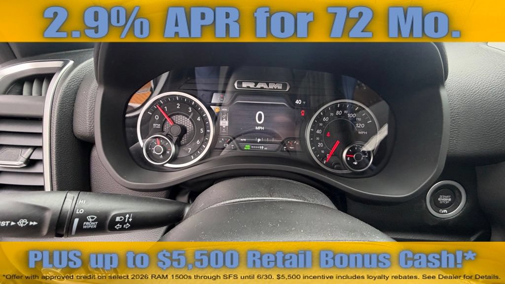 New 2026 RAM 1500 Big Horn AWD/4WD image 48