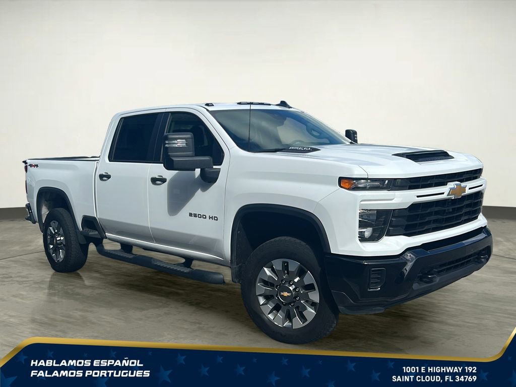 Used 2025 Chevrolet Silverado 2500 Custom w/ Custom Convenience Package AWD/4WD image 8