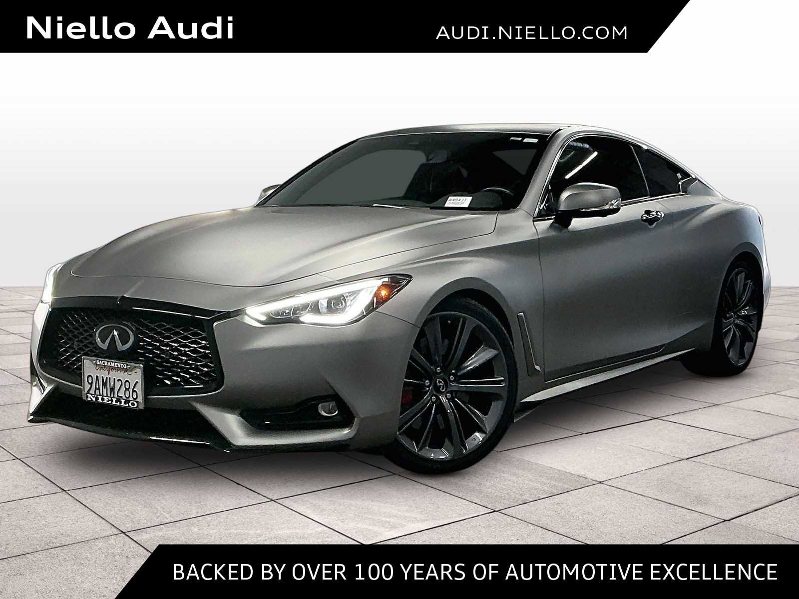 Used 2022 INFINITI Q60 Red Sport 400 w/ Cargo Package image 1