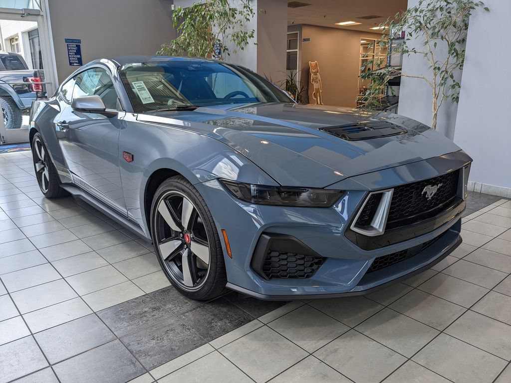 New 2025 Ford Mustang GT Premium w/ 60th Anniversary Package RWD image 2
