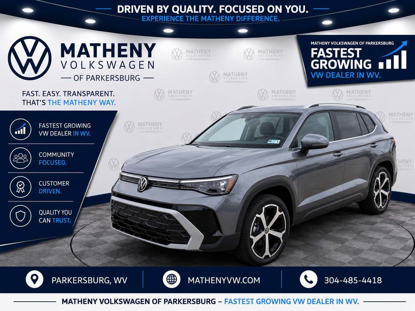 New 2026 Volkswagen Taos SEL AWD/4WD image 1
