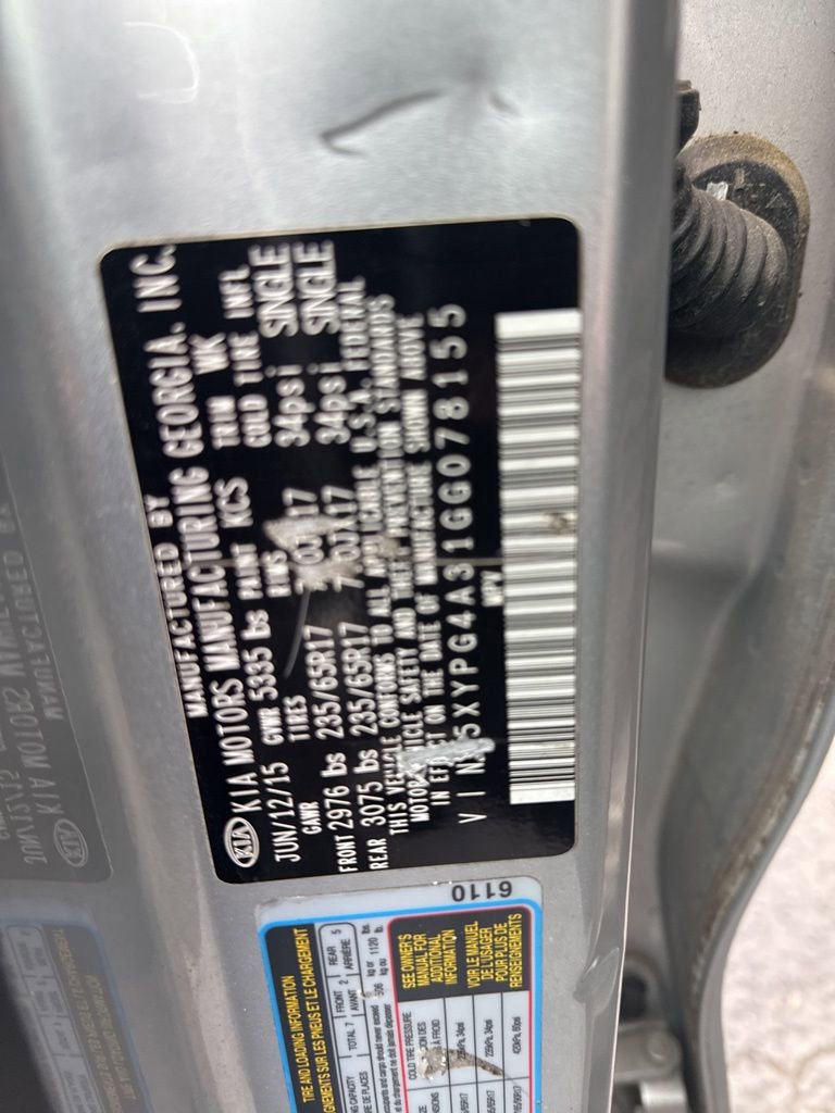 Used 2016 Kia Sorento LX w/ LX Convenience Package image 84