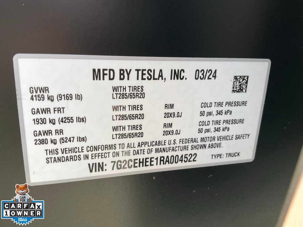 Used 2024 Tesla Cybertruck Cyberbeast image 23