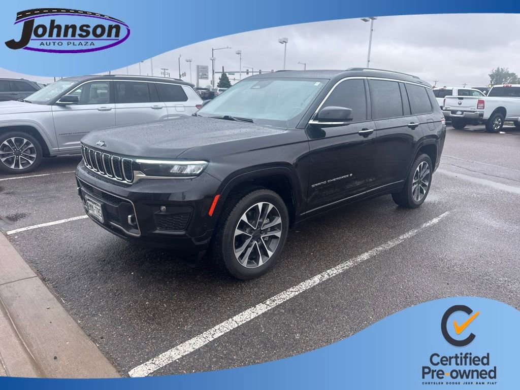Certified 2021 Jeep Grand Cherokee L Overland w/ Luxury Tech Group IV AWD/4WD image 1