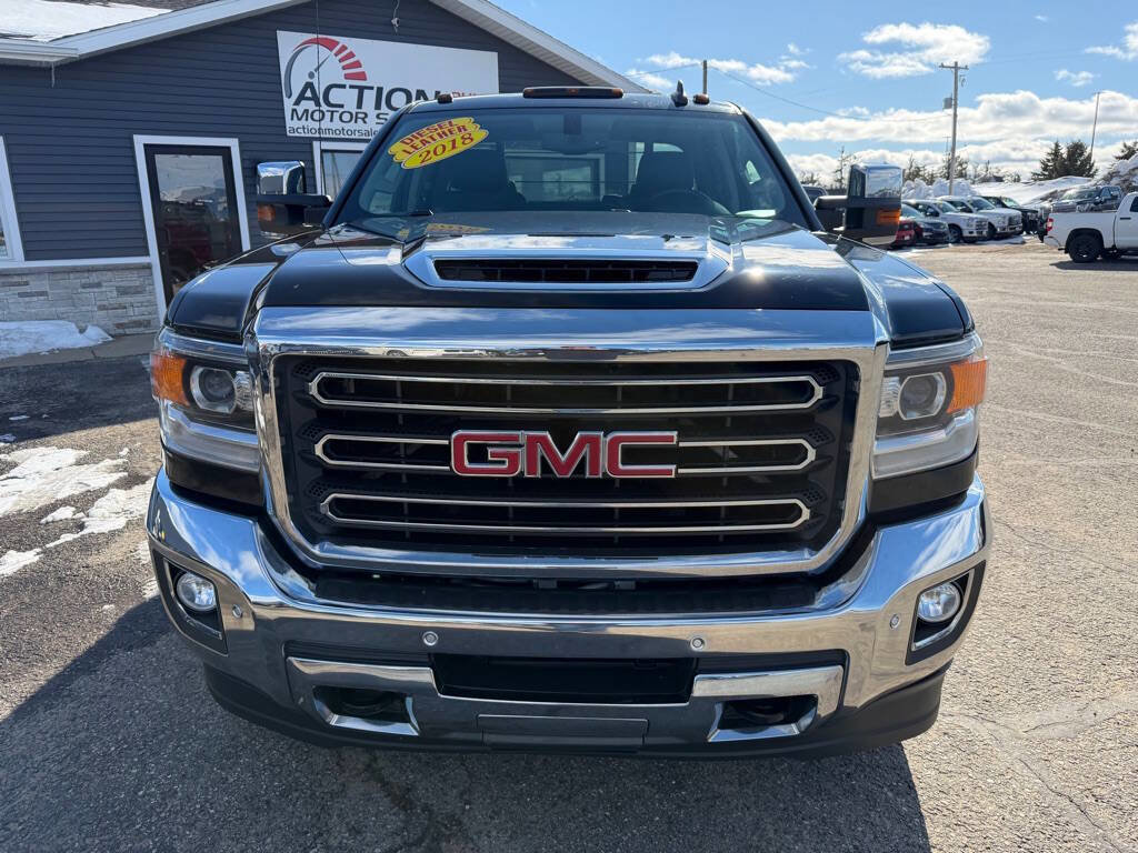 Used 2018 GMC Sierra 2500 SLT w/ Snow Plow Prep Package AWD/4WD image 8