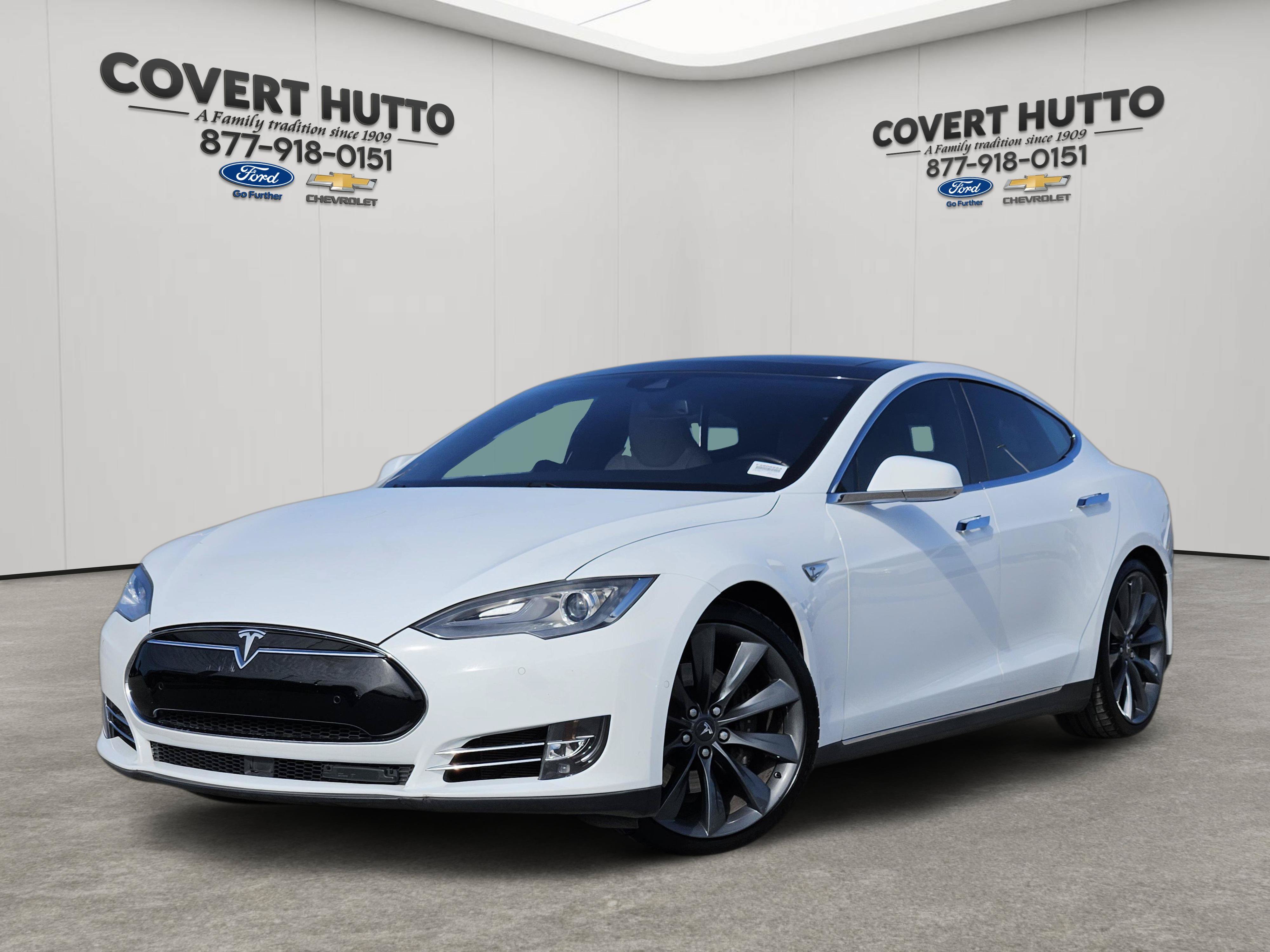 Used 2015 Tesla Model S 85D AWD/4WD image 1
