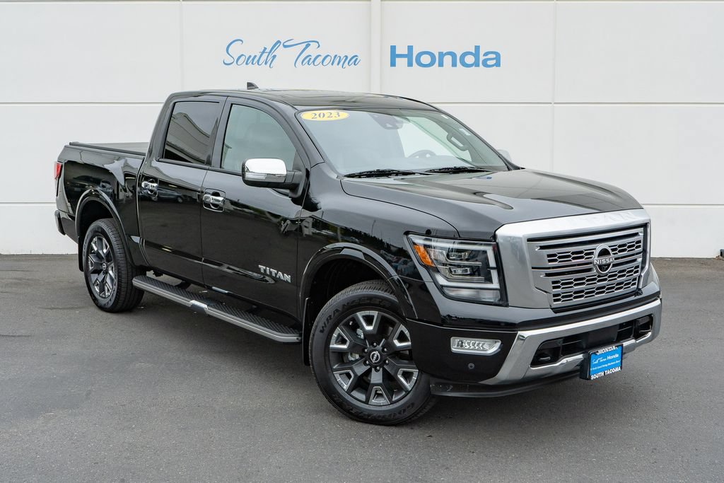 Used 2023 Nissan Titan Platinum Reserve w/ Moonroof Package AWD/4WD image 2