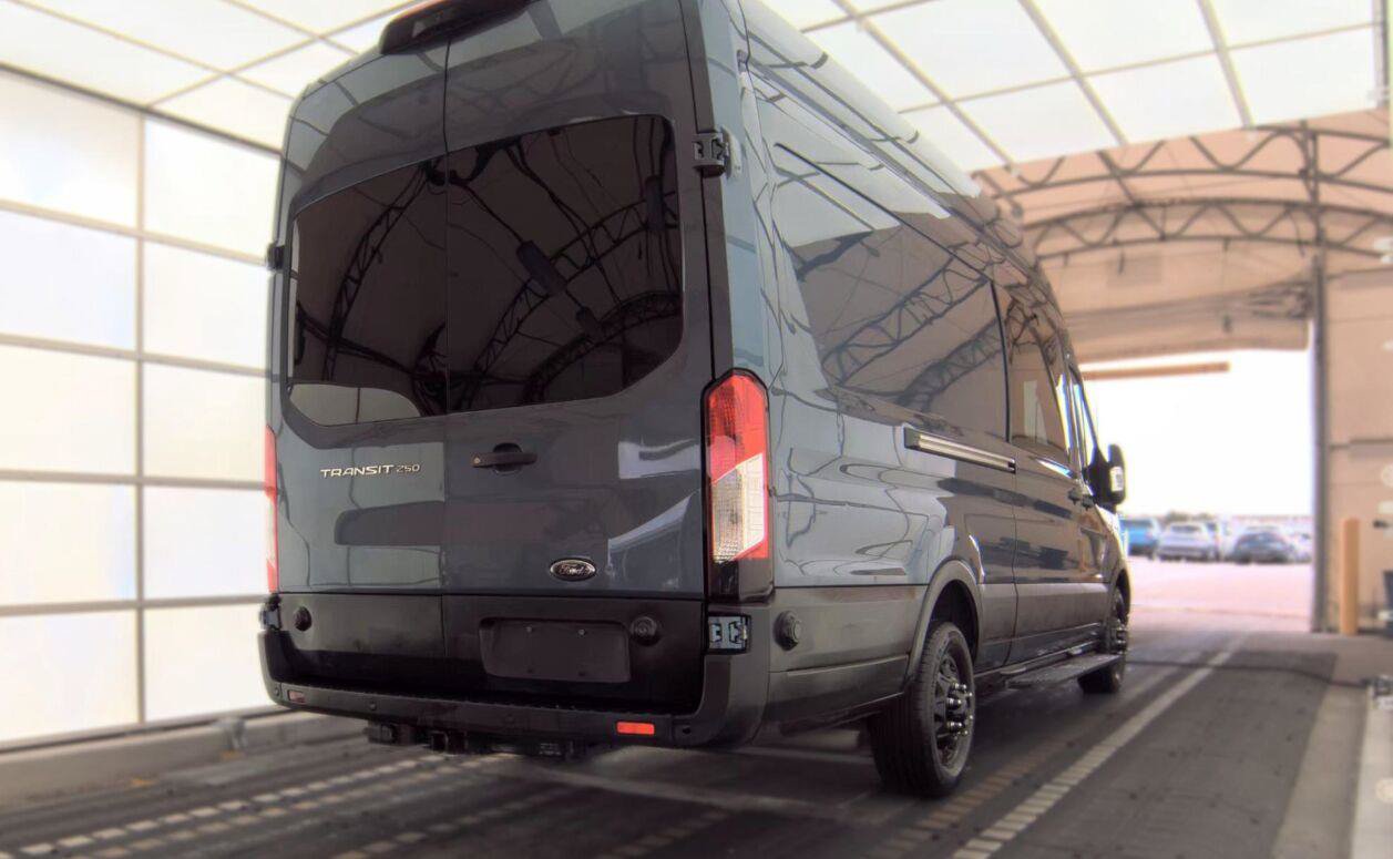 Used 2024 Ford Transit 250 148 High Roof Extended w/ Interior Upgrade Package RWD image 2