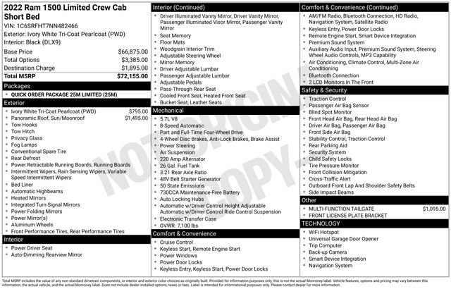 Certified 2022 RAM 1500 Limited image 5