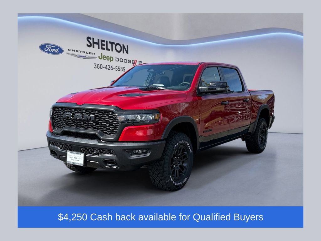 New 2026 RAM 1500 Rebel w/ Rebel Level 2 Equipment Group AWD/4WD image 1