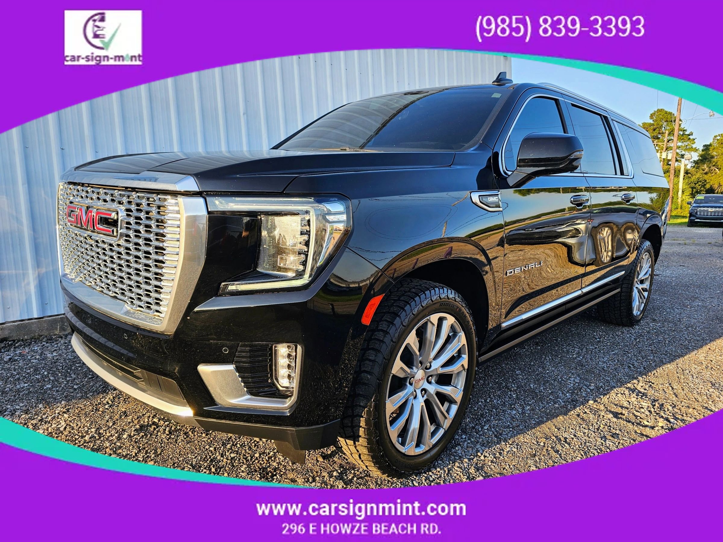 Used 2022 GMC Yukon XL Denali w/ Denali Premium Package image 1