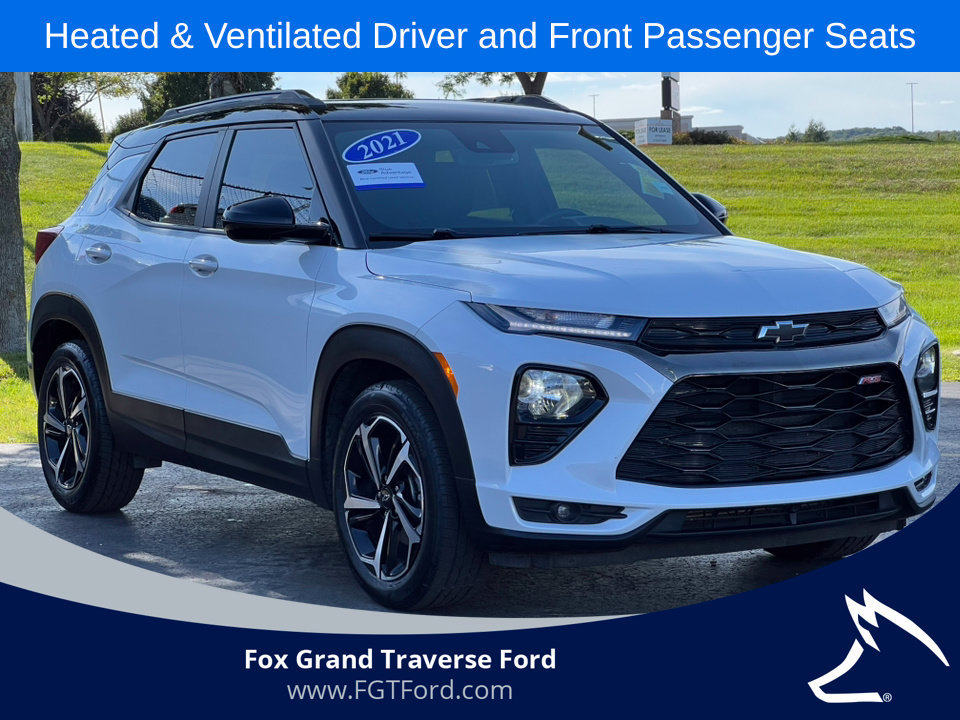 Used 2021 Chevrolet TrailBlazer RS w/ Sun and Liftgate Package FWD image 35