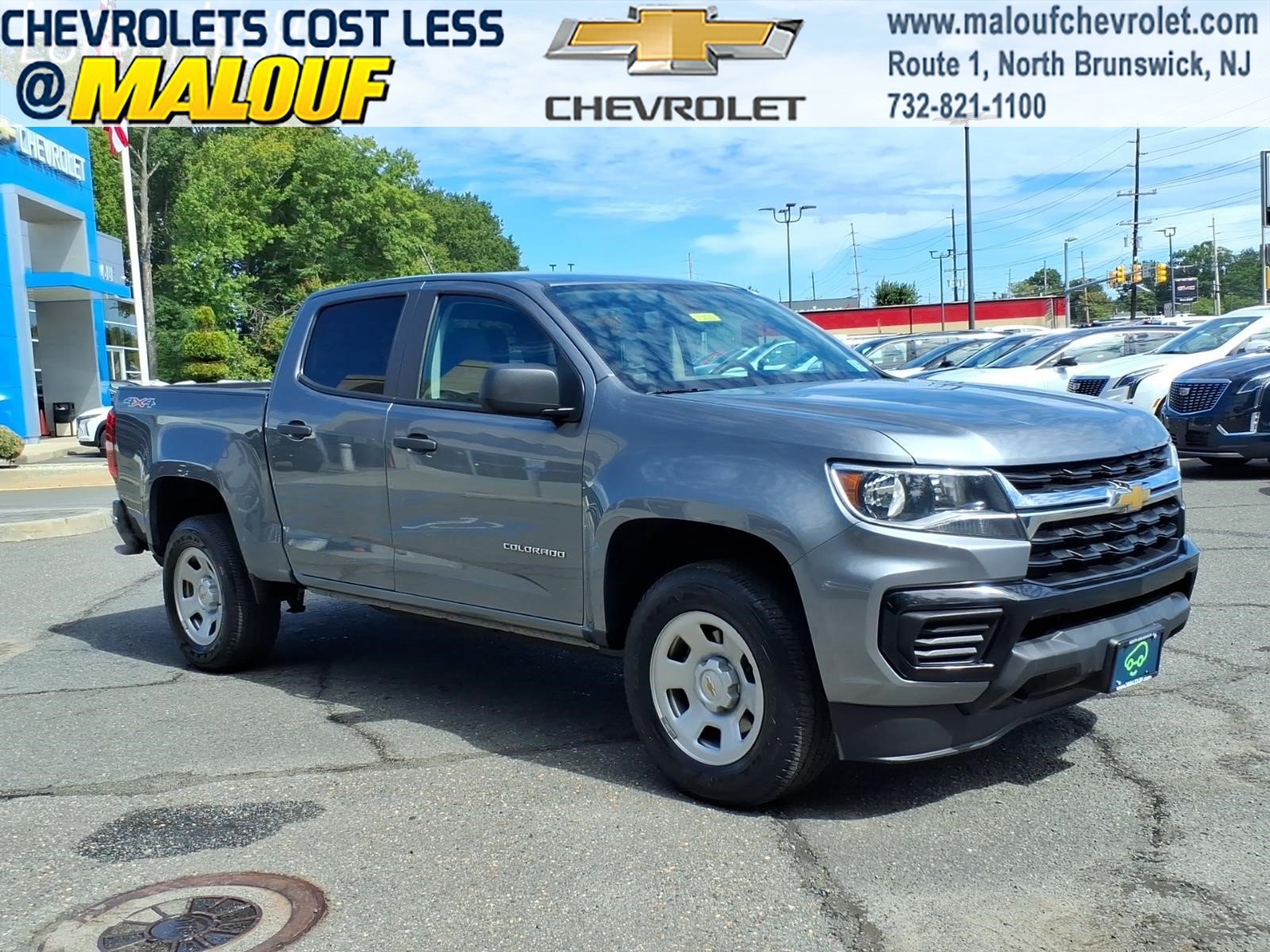 Certified 2022 Chevrolet Colorado W/T w/ WT Convenience Package AWD/4WD image 1