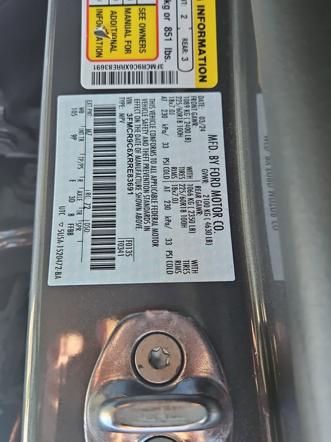 Used 2024 Ford Bronco Sport Outer Banks w/ Topo Graphic Package image 21