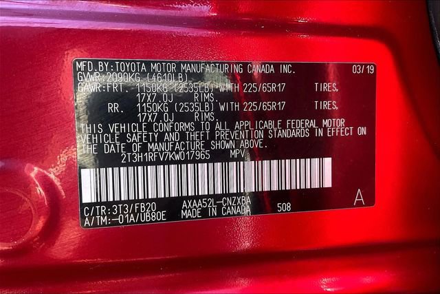 Used 2019 Toyota RAV4 LE image 6