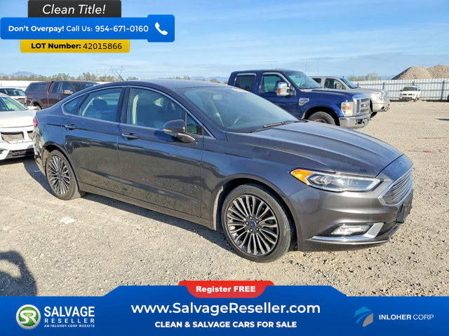 Used 2017 Ford Fusion SE w/ Fusion SE Technology Package image 5