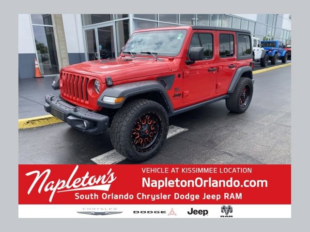Used 2021 Jeep Wrangler Unlimited Sport AWD/4WD image 1