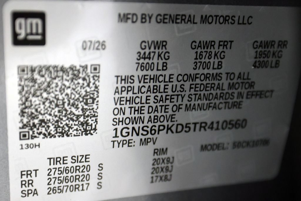 Used 2026 Chevrolet Tahoe Z71 w/ Comfort Package AWD/4WD image 51