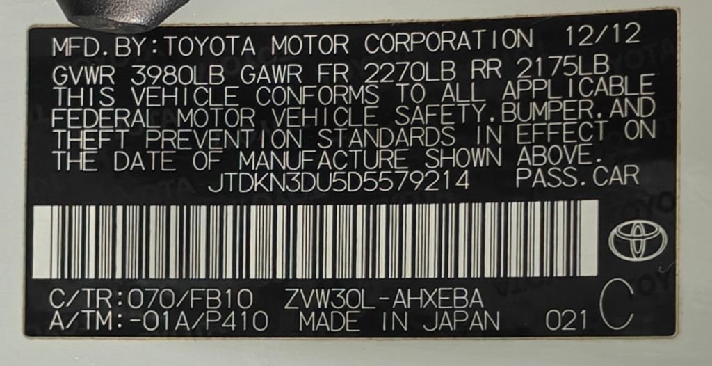 Used 2013 Toyota Prius Two image 38