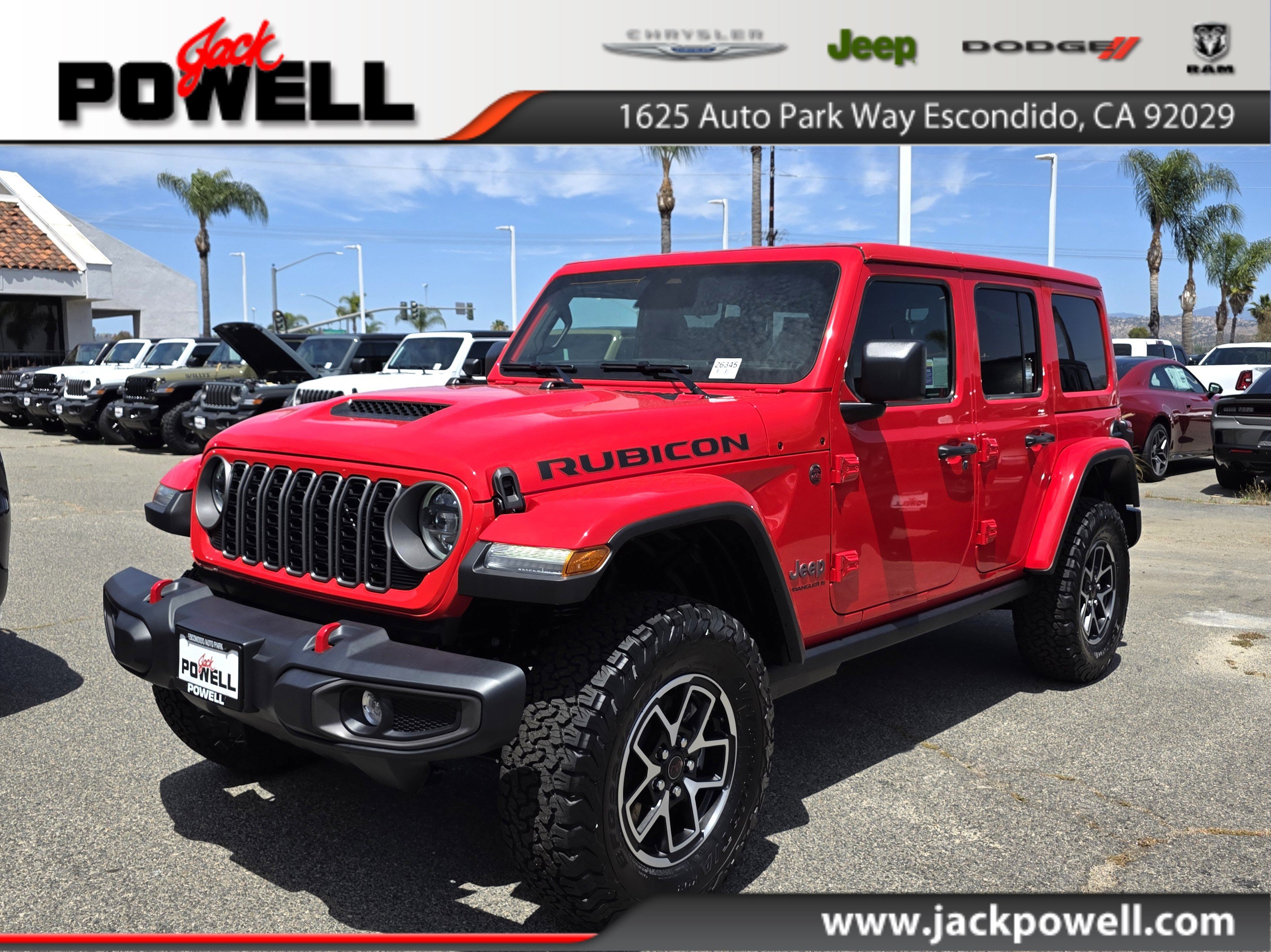 New 2026 Jeep Wrangler Unlimited Rubicon AWD/4WD image 1