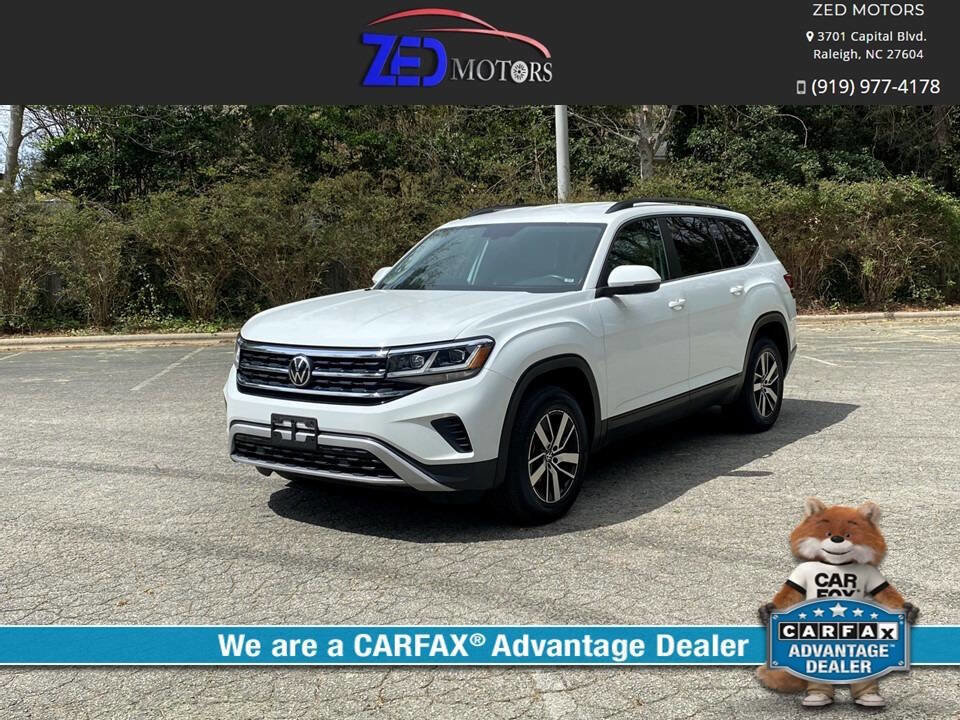 Used 2021 Volkswagen Atlas SE AWD/4WD image 1