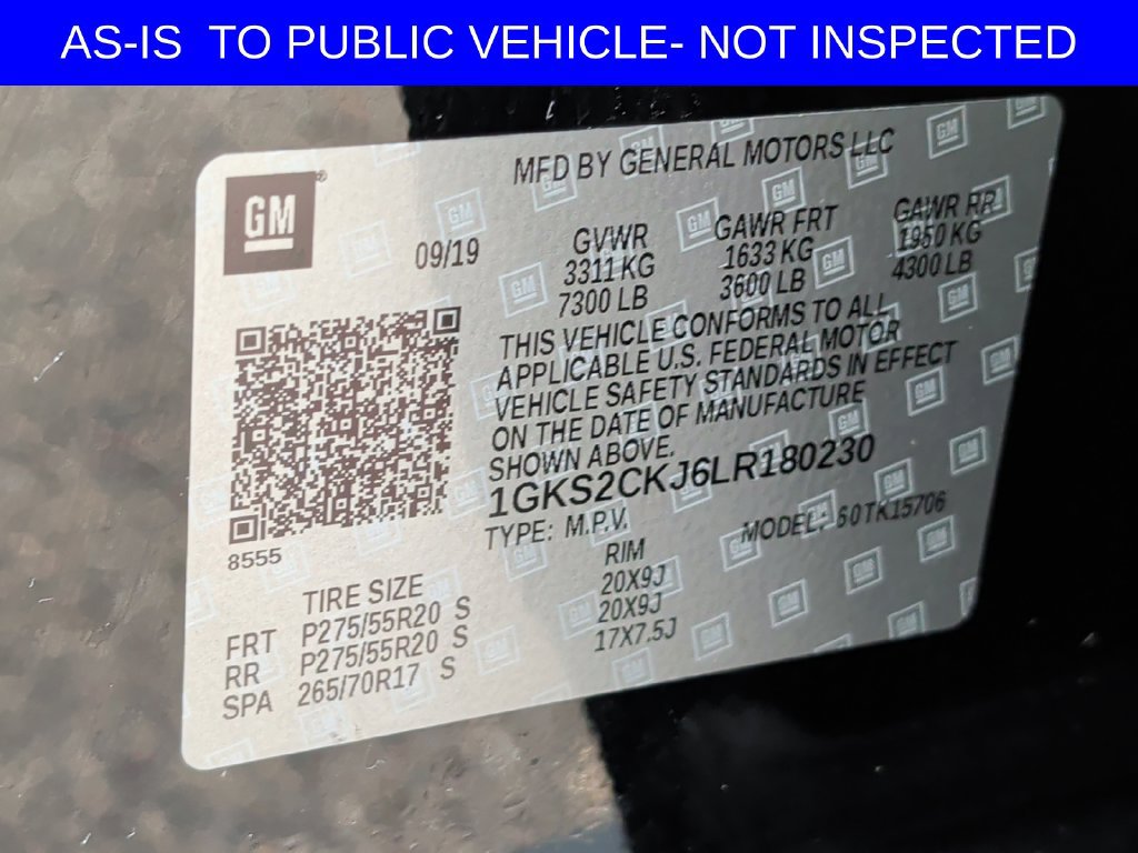 Used 2020 GMC Yukon Denali w/ Enhanced Security Package AWD/4WD image 40
