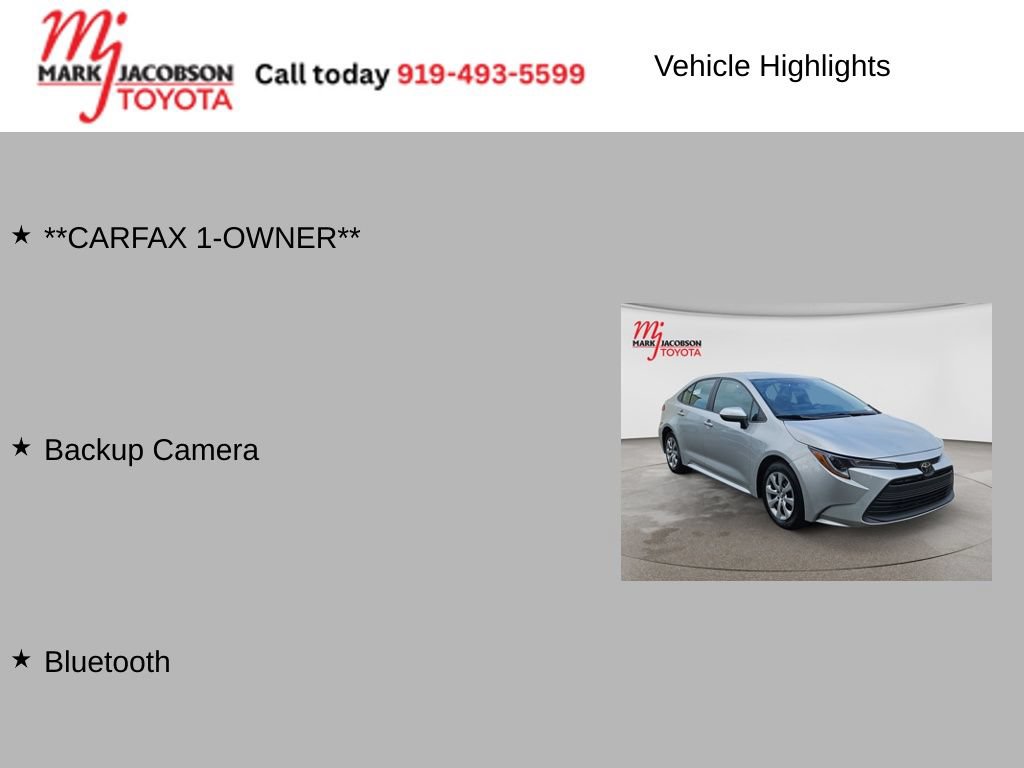 Used 2025 Toyota Corolla LE FWD image 6