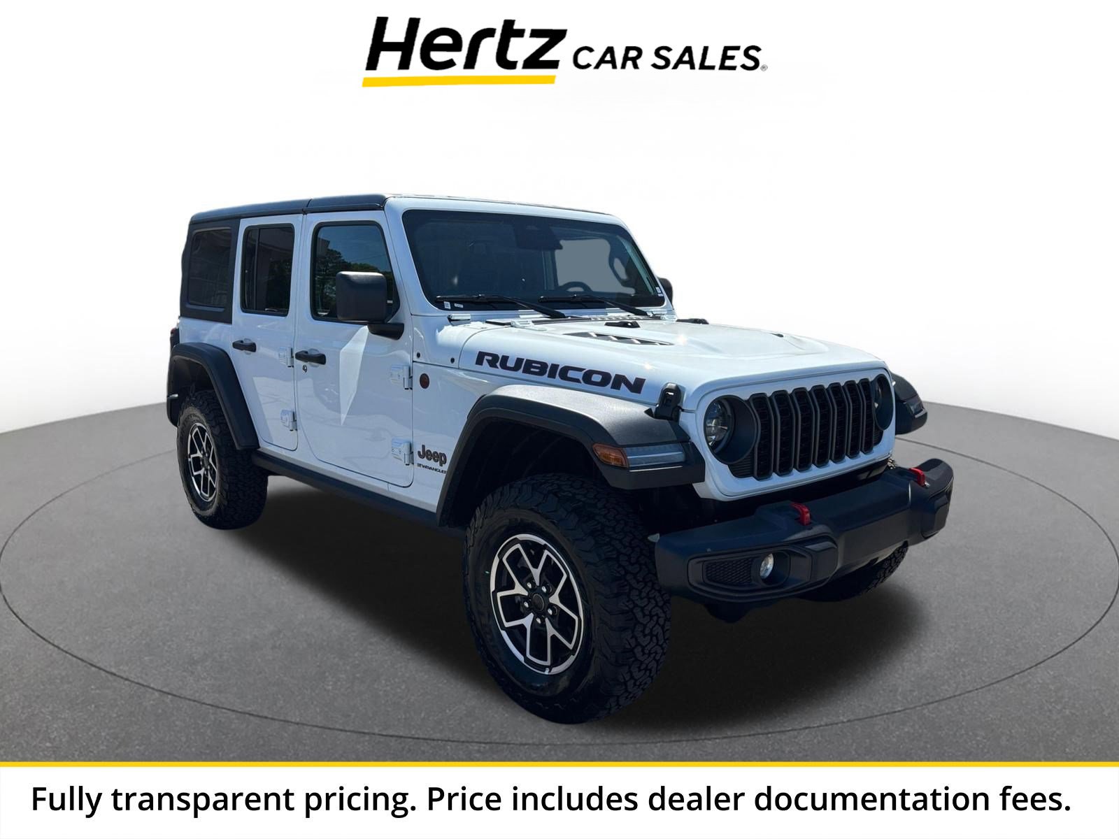 Used 2025 Jeep Wrangler Unlimited Rubicon AWD/4WD image 1