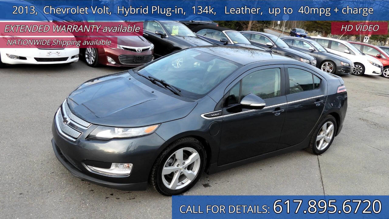 Used 2013 Chevrolet Volt Premium w/ Premium Trim Package FWD image 1