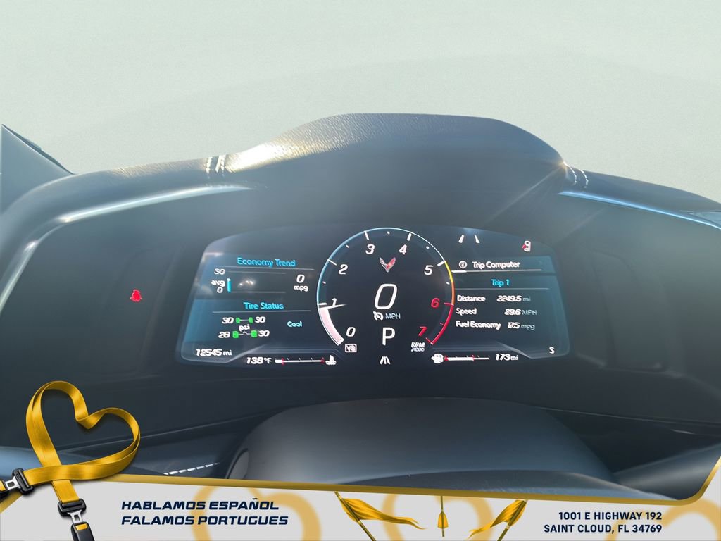 Certified 2024 Chevrolet Corvette Stingray Preferred Conv w/ Stealth Interior Trim Package image 25