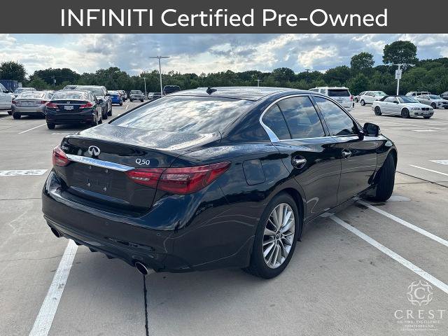 Certified 2023 INFINITI Q50 Luxe w/ Cargo Package RWD video 2
