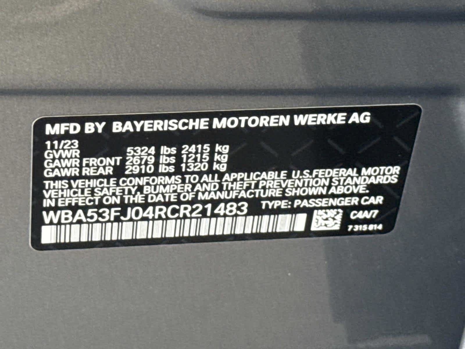 Used 2024 BMW 530i xDrive w/ Convenience Package AWD/4WD image 42