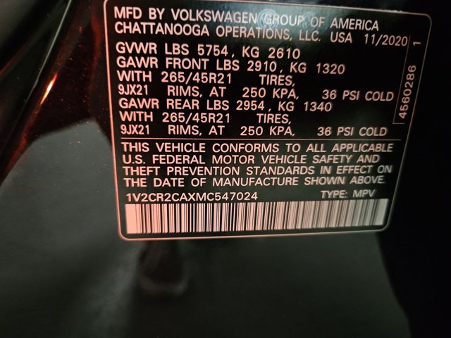 Used 2021 Volkswagen Atlas SEL R-Line FWD image 26