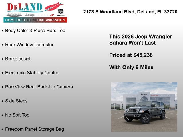 New 2026 Jeep Wrangler Sahara image 7
