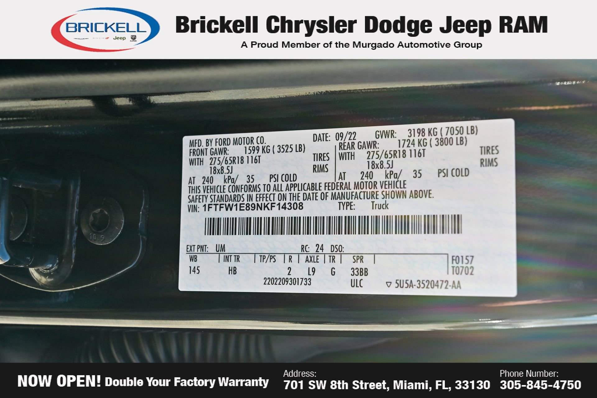 Used 2022 Ford F150 Lariat w/ Trailer Tow Package image 33
