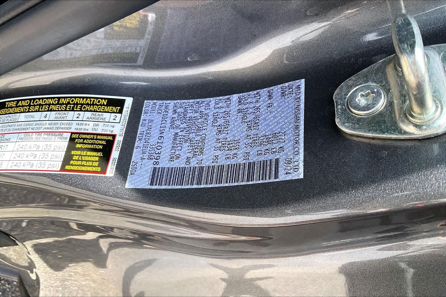 Used 2025 Nissan Frontier SV RWD image 30