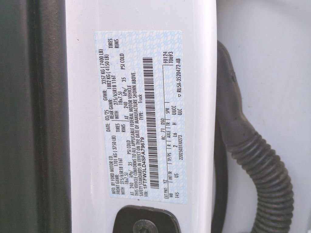 Used 2025 Ford F150 XLT w/ Equipment Group 301A Standard image 23