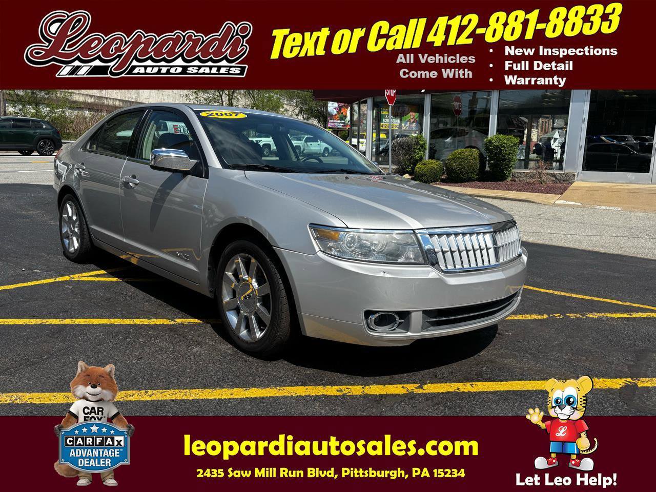 Used 2007 Lincoln MKZ