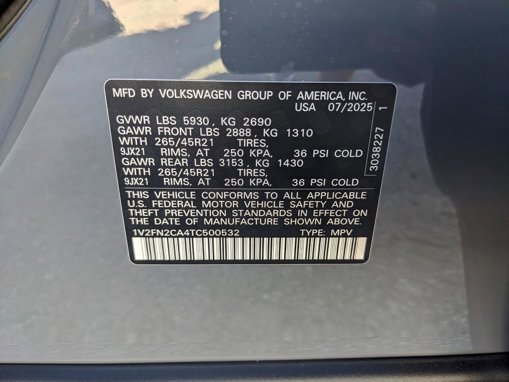 New 2026 Volkswagen Atlas SEL Premium R-Line image 35