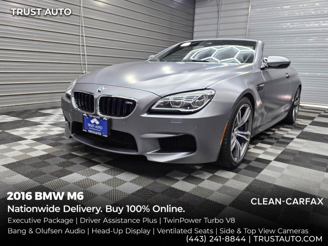 Used 2016 BMW M6 Convertible RWD video 1