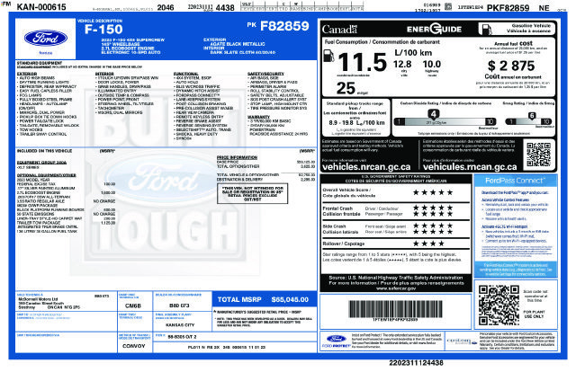 Used 2023 Ford F150 XLT w/ Trailer Tow Package AWD/4WD image 31