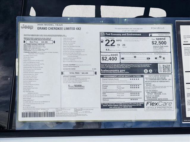 New 2025 Jeep Grand Cherokee Limited image 17