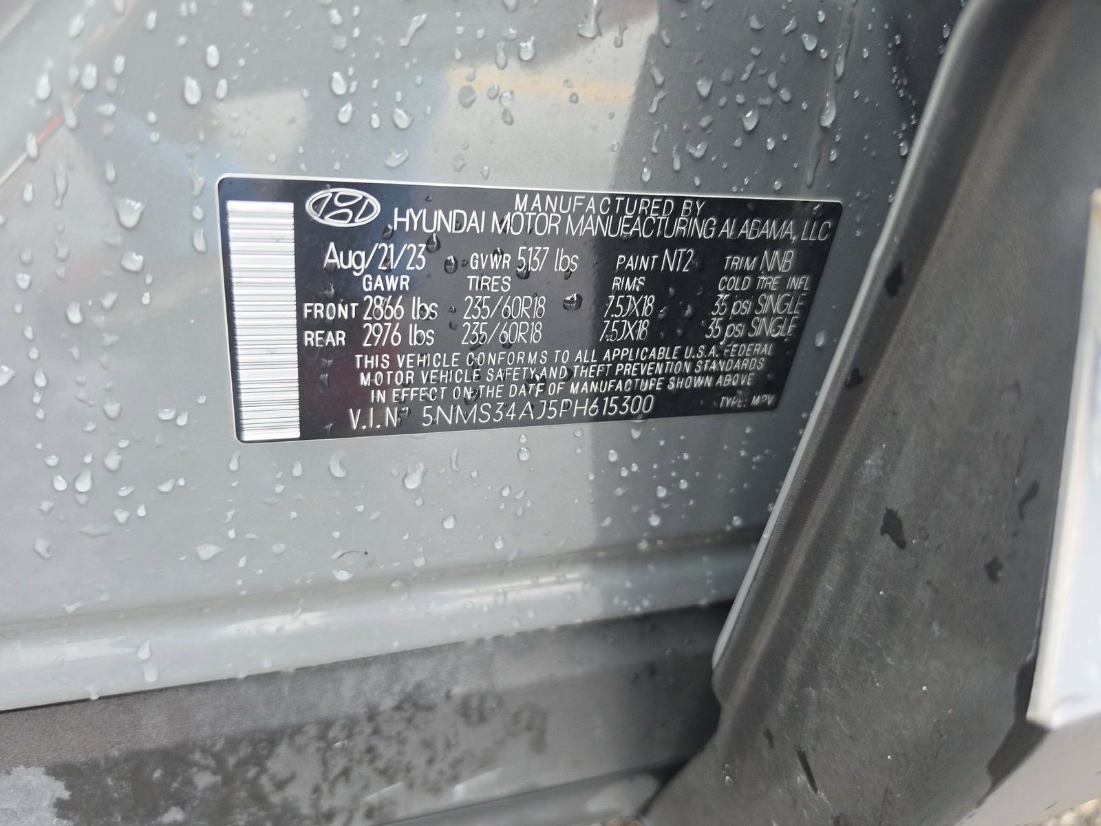 Used 2023 Hyundai Santa Fe SEL w/ Premium Package FWD image 13